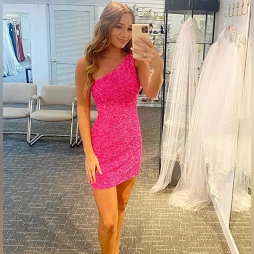 Pink Sparkly Dress